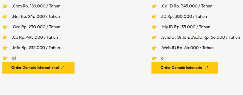 promo domain surabaya