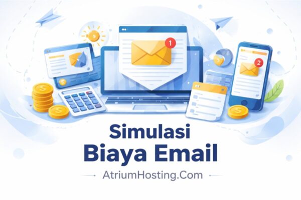 Simulasi Biaya Paket Email Hosting Lite Tanpa Hosting