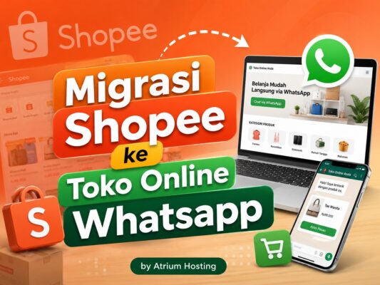 migrasi shopee toko online whatsapp